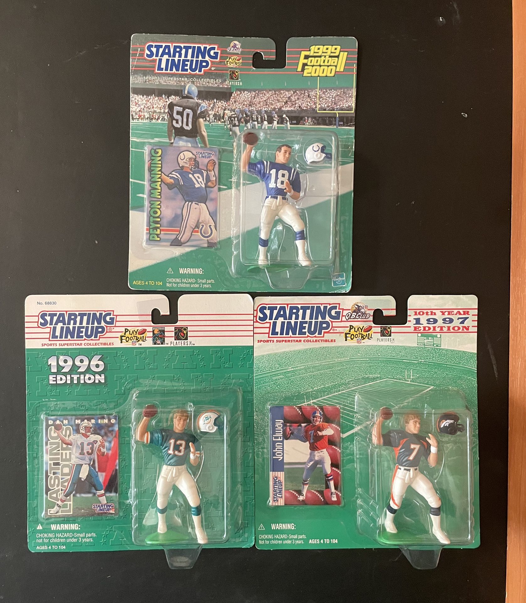 Starting Line Ups NFL Quarterback Figures