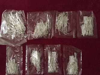 Pins Silver Plated Mixed