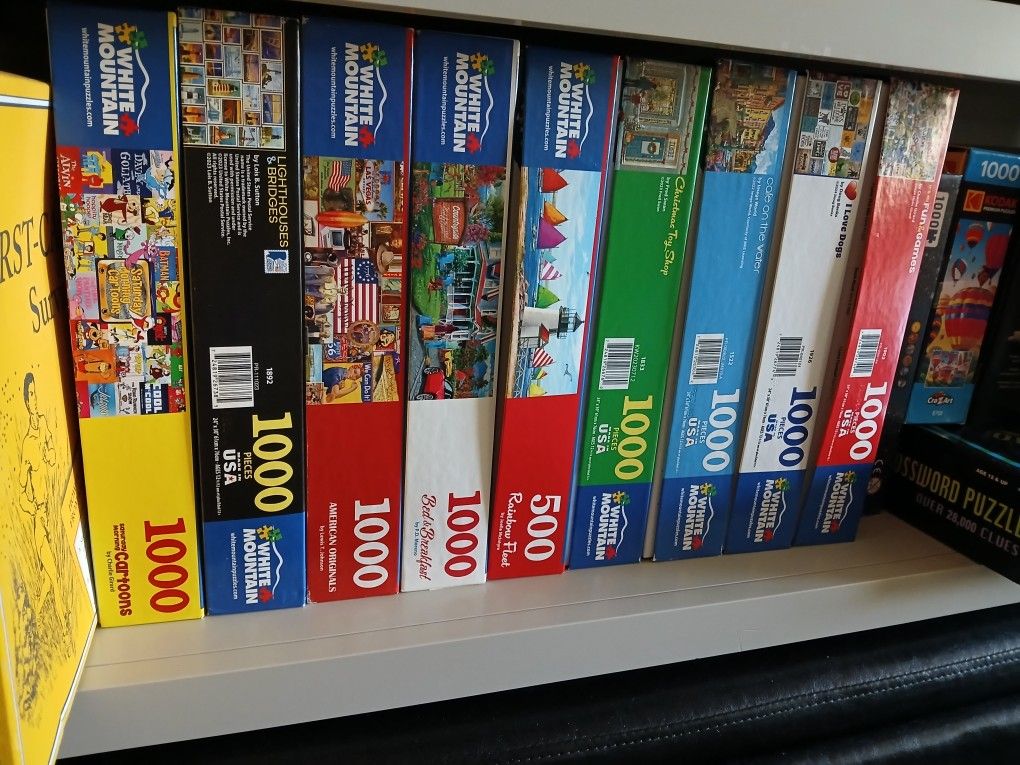 1000 piece puzzles, Games Crossword Lego