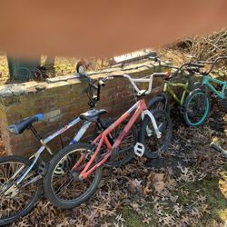 BMX Bikes. And Parts