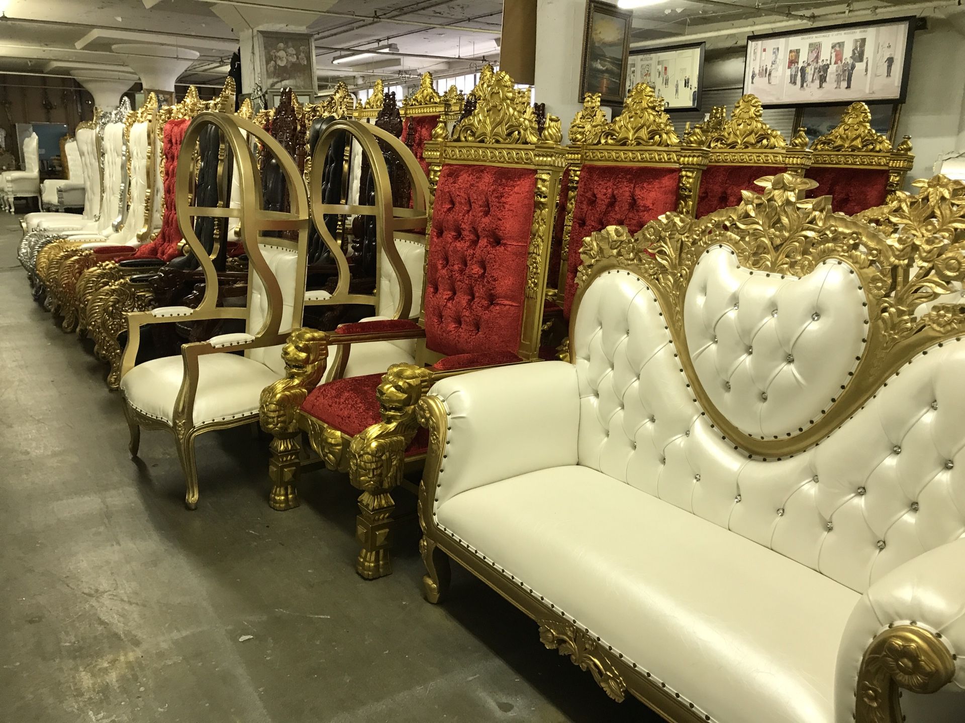 Beautiful throne chair.$1800. Best offer