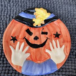 Halloween Pumpkin Candy Dish