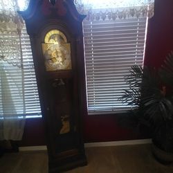 Antique H. Miller Grandfather Clock