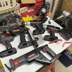 Craftsman Cordless Power tool Lot
