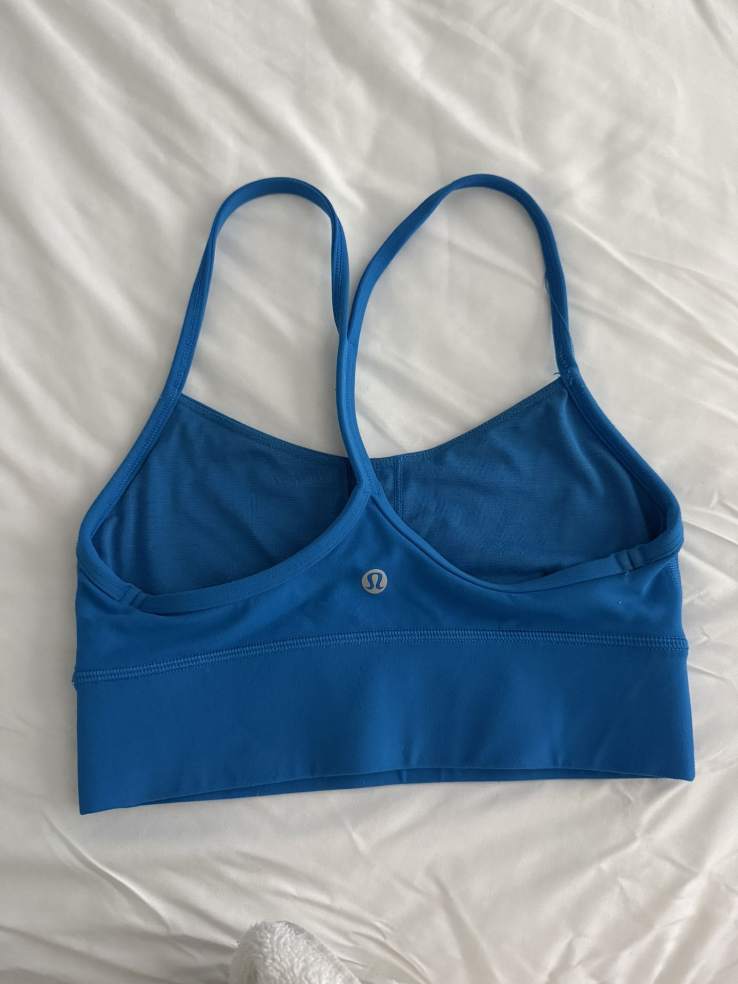 Blue lululemon align sports bra