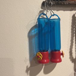 Set Of 2 Hummingbird Feeder Plastic Bottle, 2 For $5