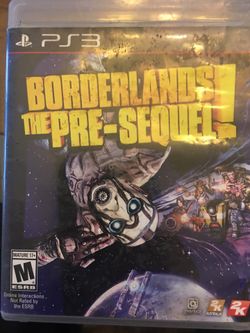 Ps3 borderlands pre sequel
