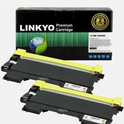 3 Pk.- LINKYO Compatible Replacement for Brother Tn450 High Yield Black Toner

