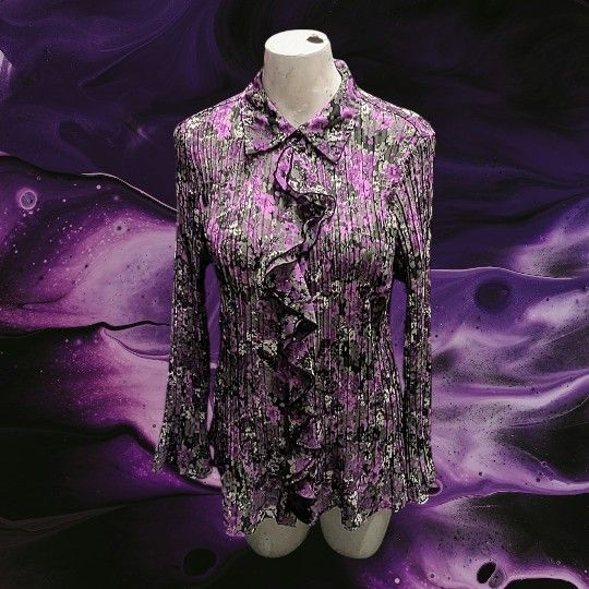 Women's Accordion Stretch Blouse