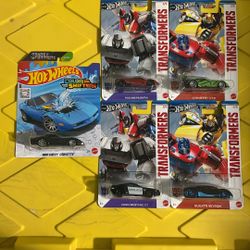 Hot Wheels Transformers Lot 