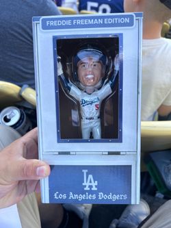 Freddy Freeman Bobble Head World Series Home Run Walk Off