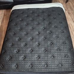Queen Size Beautyrest Blackยฎ Series Four 17.5" Medium Summit Pillow Top Mattress