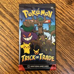 Pokemon Trick or Trade 3-pack of cards NIB