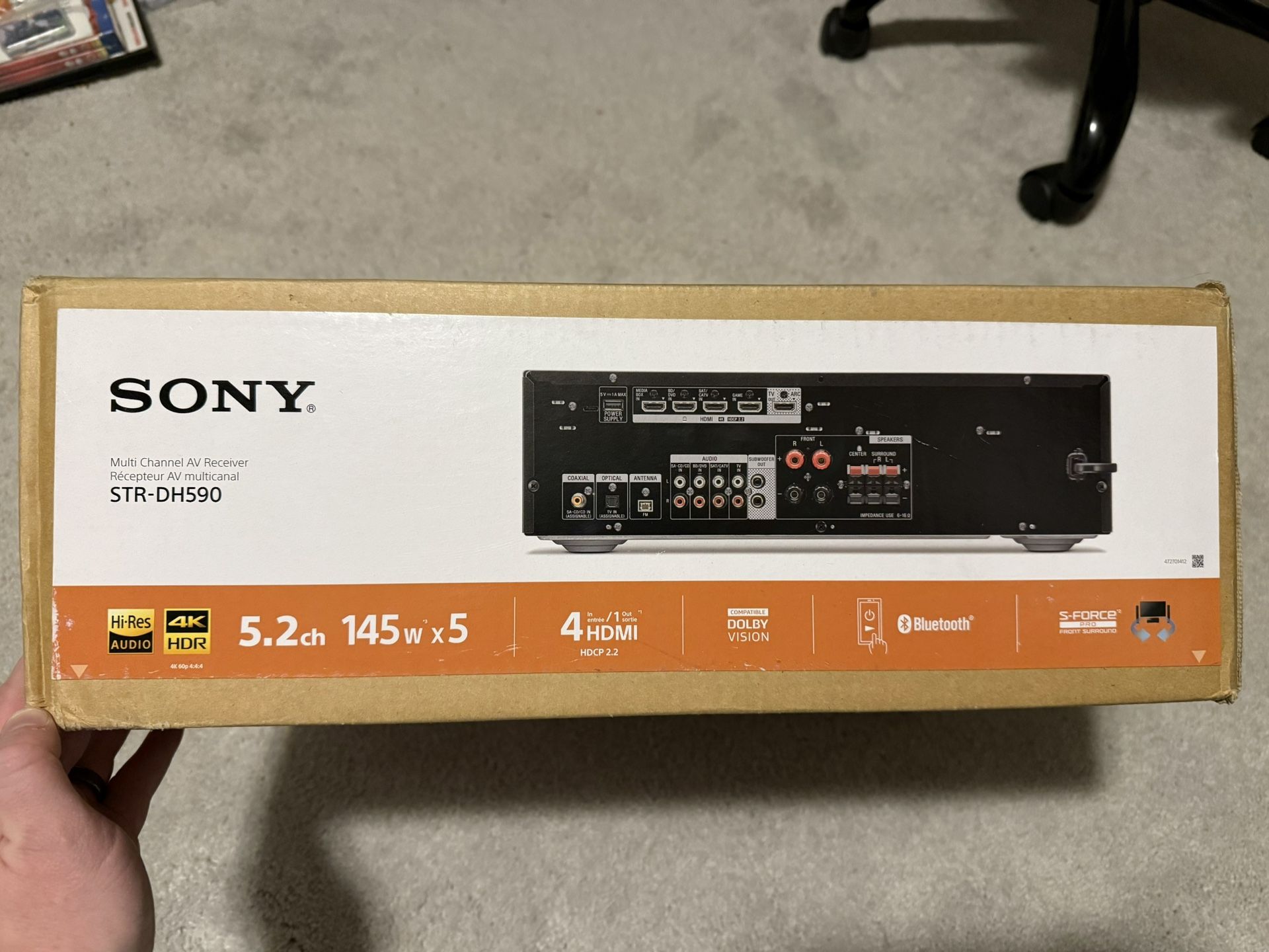 Sony 5.2 Receiver STR-DH590