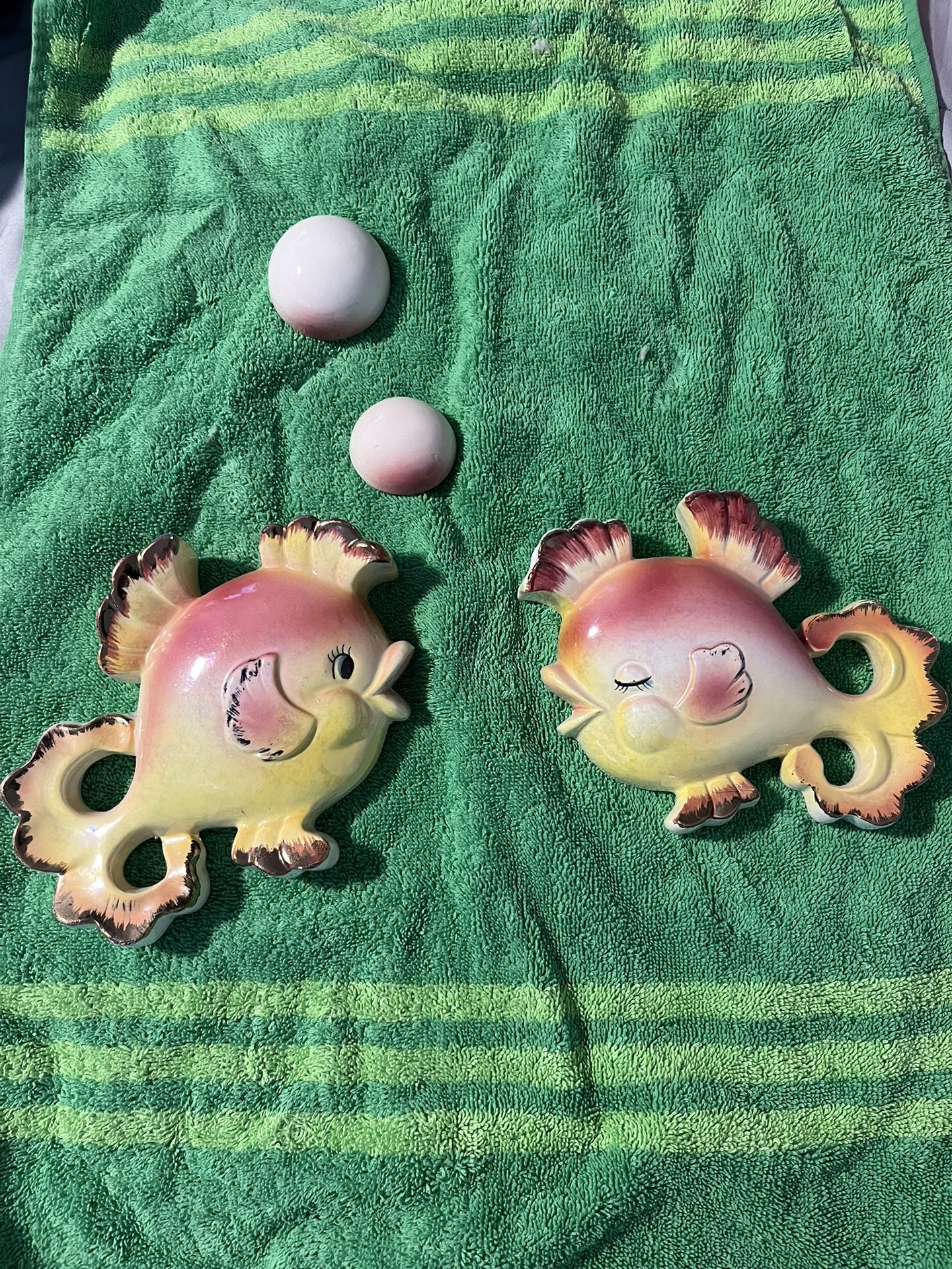 Antique Bradley Fish Wall Hangings