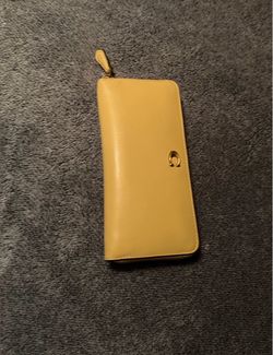 Coach Wallet Auténtic color yellow  slim good 👍🏻