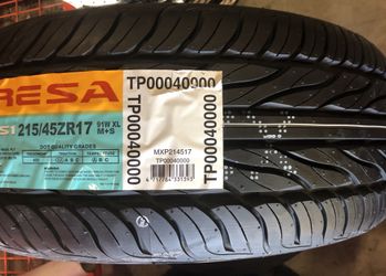 Tires 215/45R17