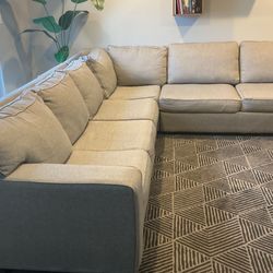 Ashley Furniture -4 Piece Sleeper Sectional Corner Couch 