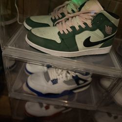Jordan 1’s White And Green
