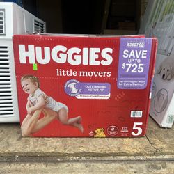 Huggies Size 5 (132ct)