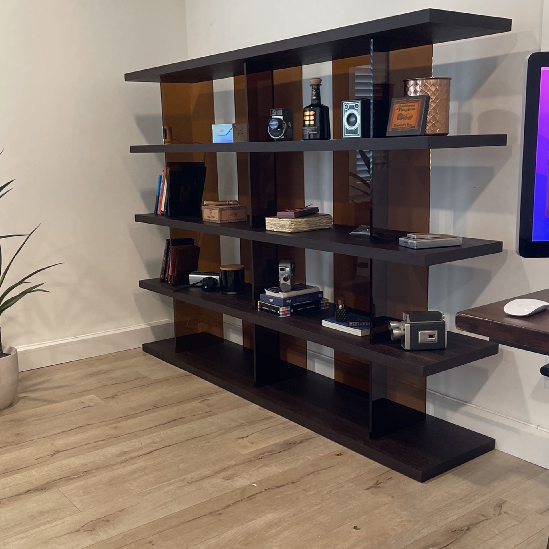 Modloft Beekman Bookcase - Luxury & Sophistication - Mid-Century Modern