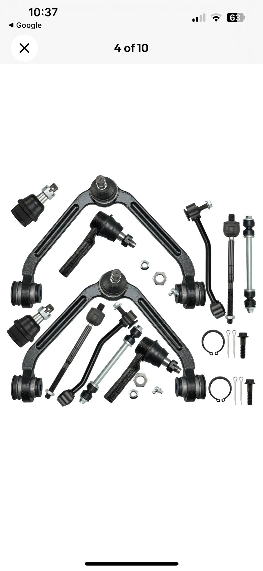 12 Pc. Suspension Kit