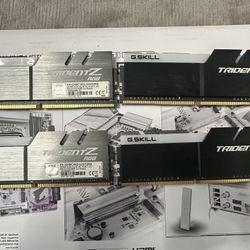32gb 3200mhz GSKILL Ram 4x8gb
