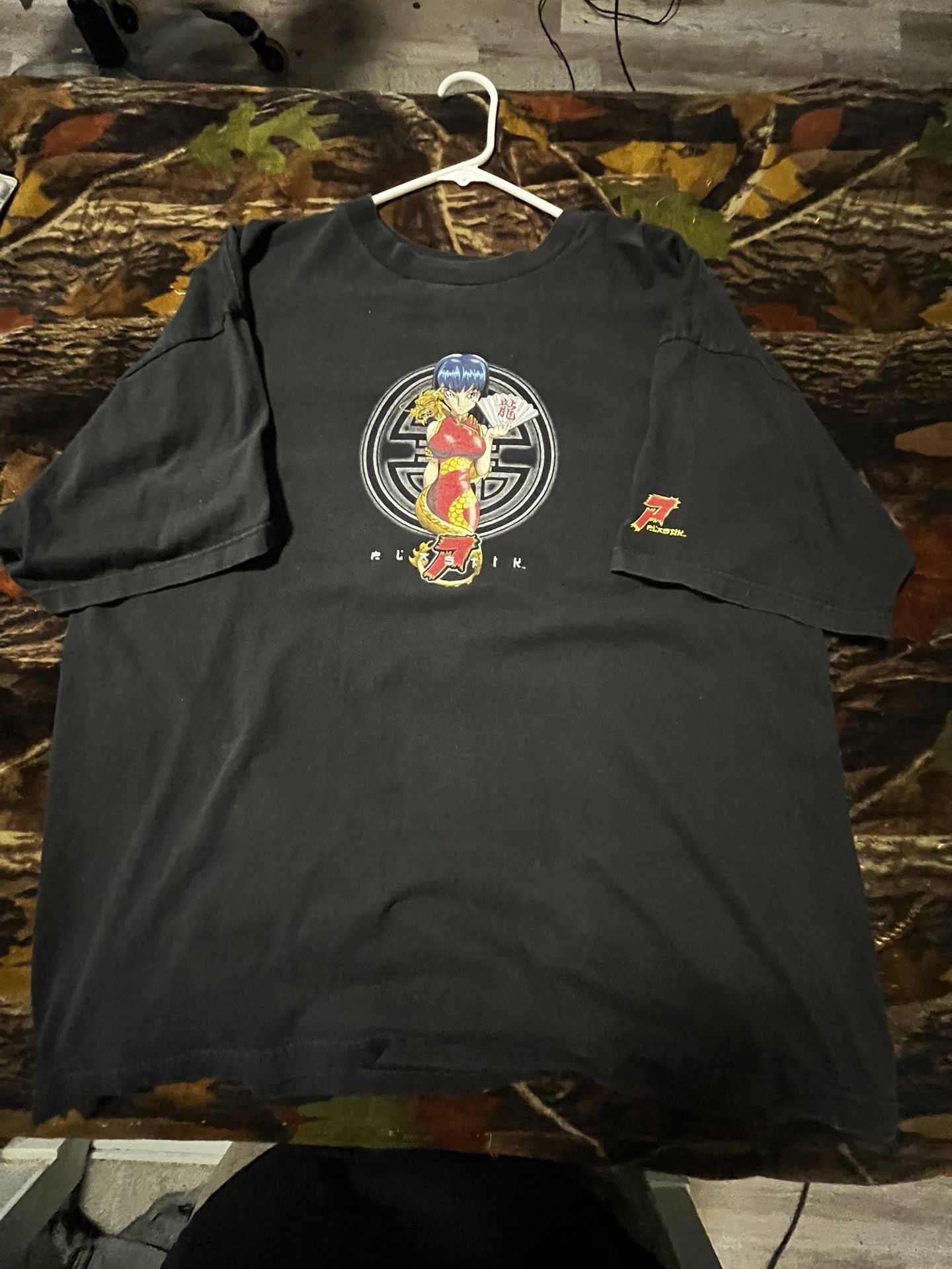 Vintage Plastik Manga Shirt XXL