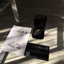 SALE Engagement Moissanite Ring