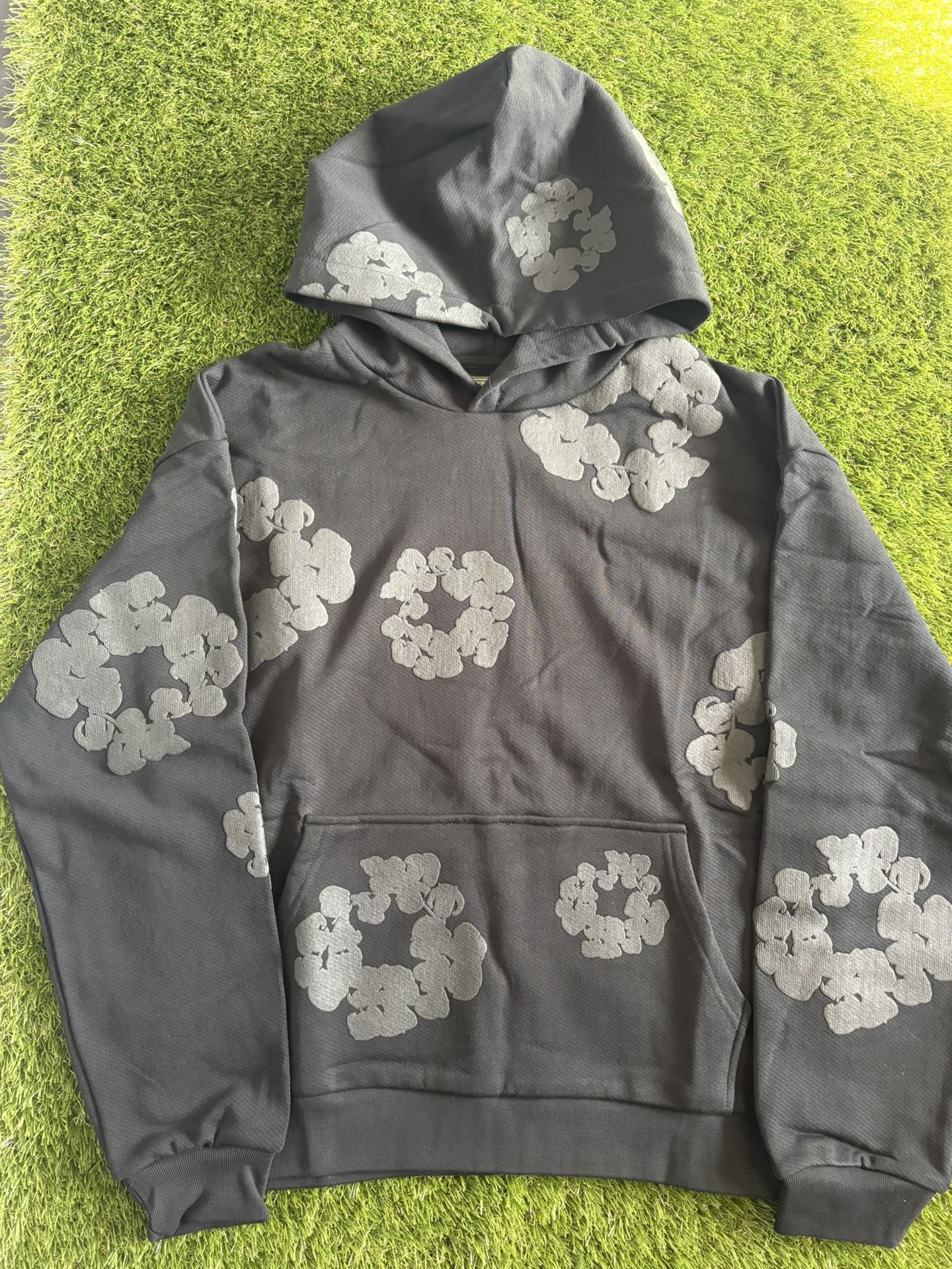 Black On Black Denim Tears Hoodie