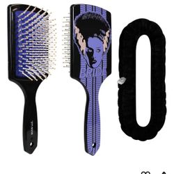 Bride Of Frankenstein Hair Brush & Spa Headband Set 