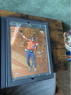 Bo Nix /25 AUTO Emanate 2024 ROOKIE