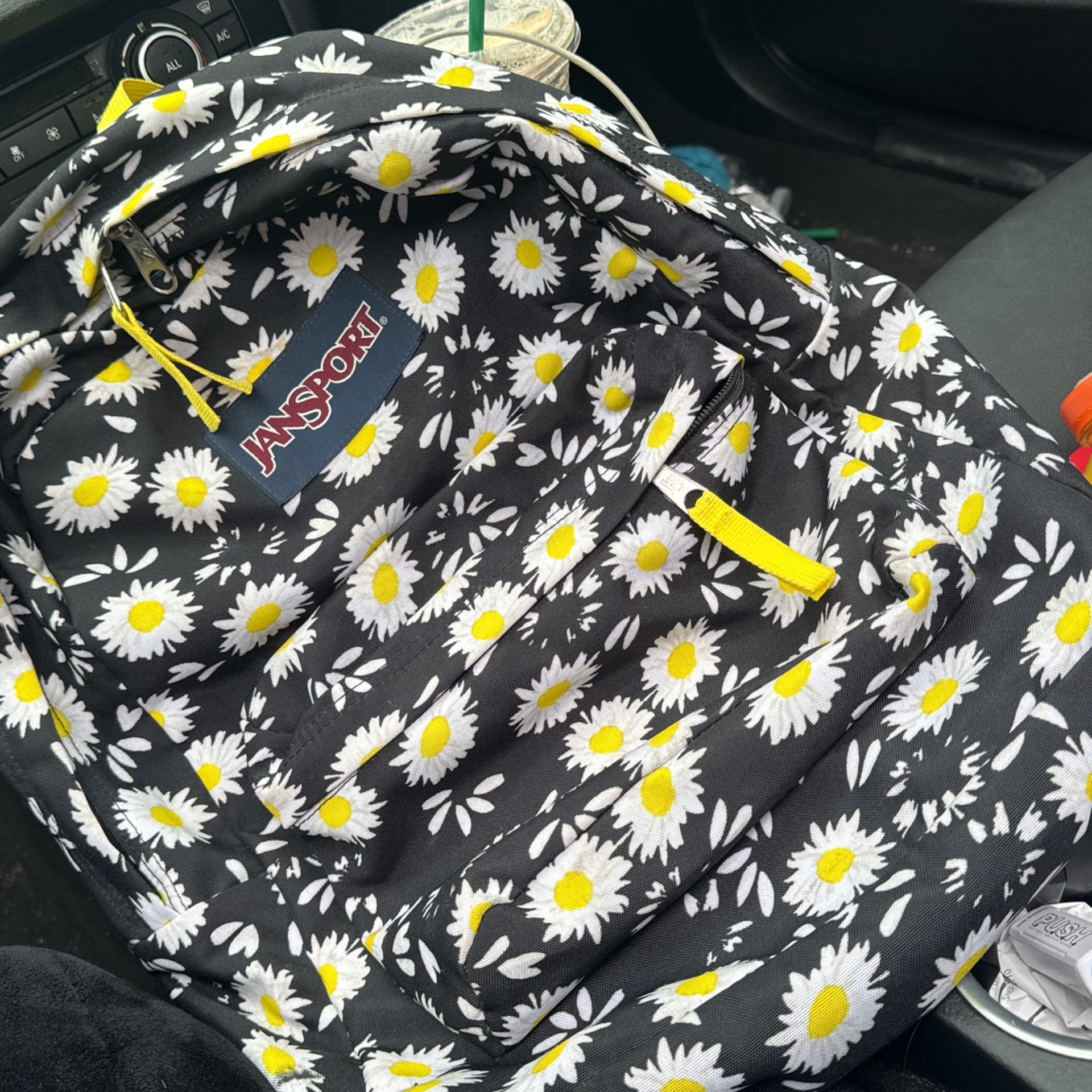 Sunflower Jansport backpack 