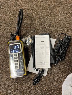 Portable Digital Tire Inflator with Accessories