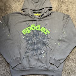 Grey Graphic Hoodie Neon Green Web 
