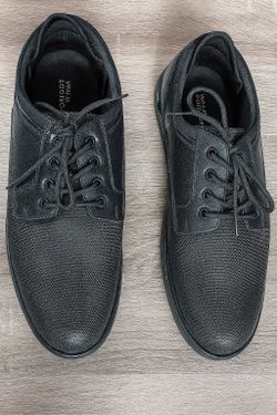 PICK UP FOR TODAY - Black Leather Shoes (Slightly Used)