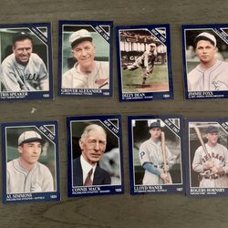 Vintage Baseball Sports Card Collection