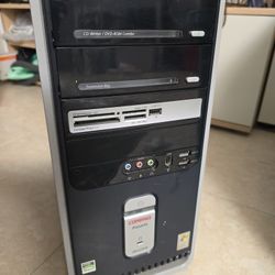 Vintage Compaq Presario SR1215CB Desktop PC – AMD Sempron – Windows XP Era