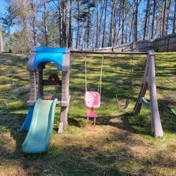 Step2 Play Up Gym Set, Swing Set With Slide