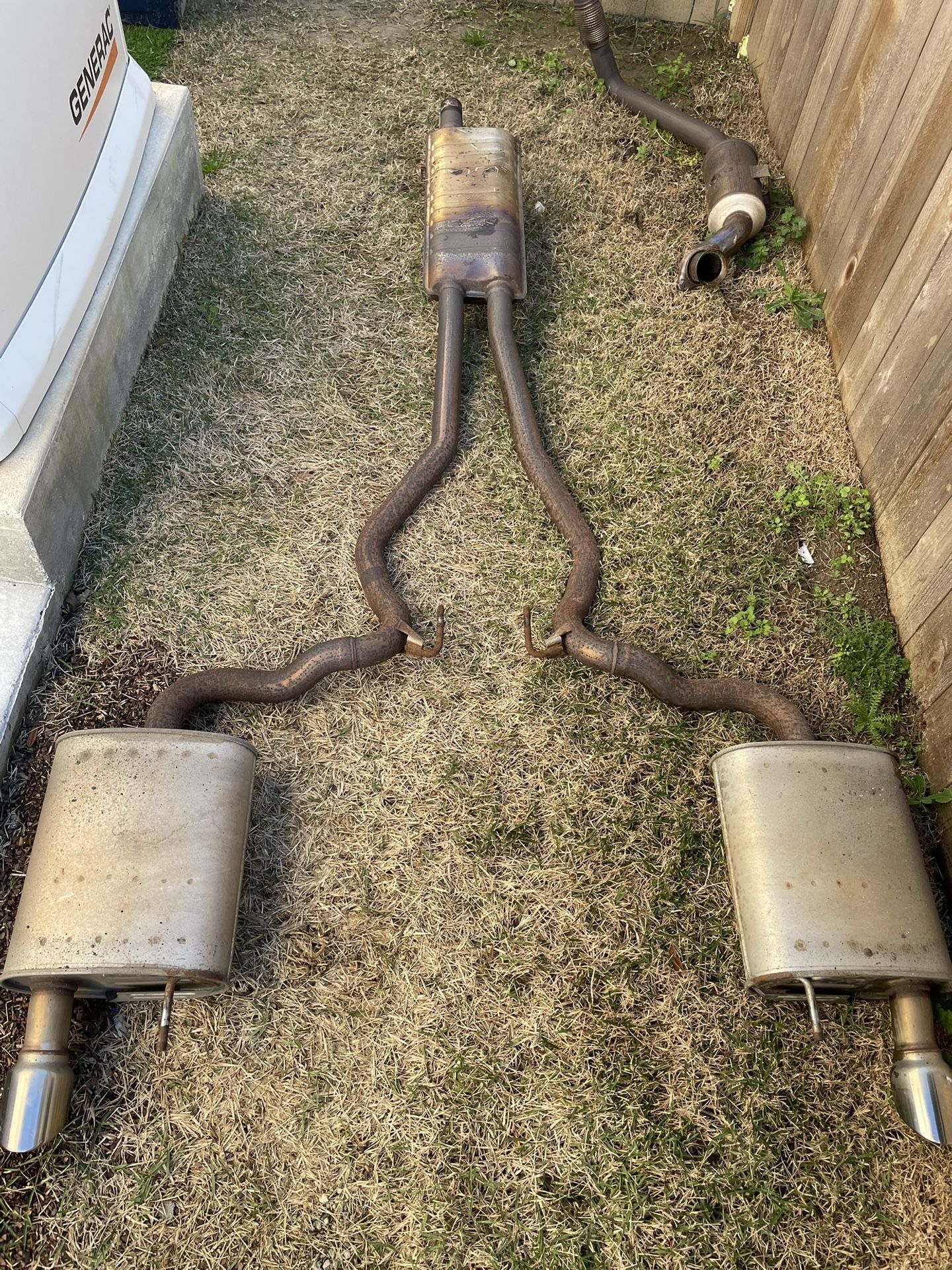 2018 mustang ecoboost stock exhaust system