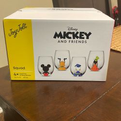 Disney Wine Glasses