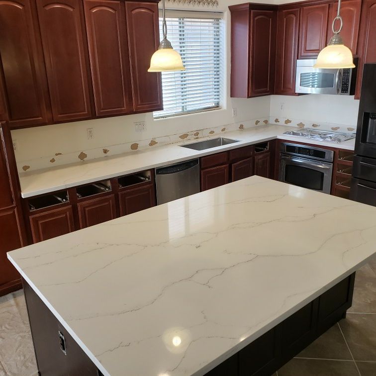 Quartz Kitchen Countertops - Motor City Granite & Cabinets