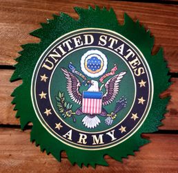 United States Army Decorative Saw Blade