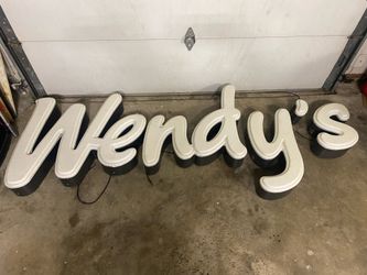 Wendy’s Sign