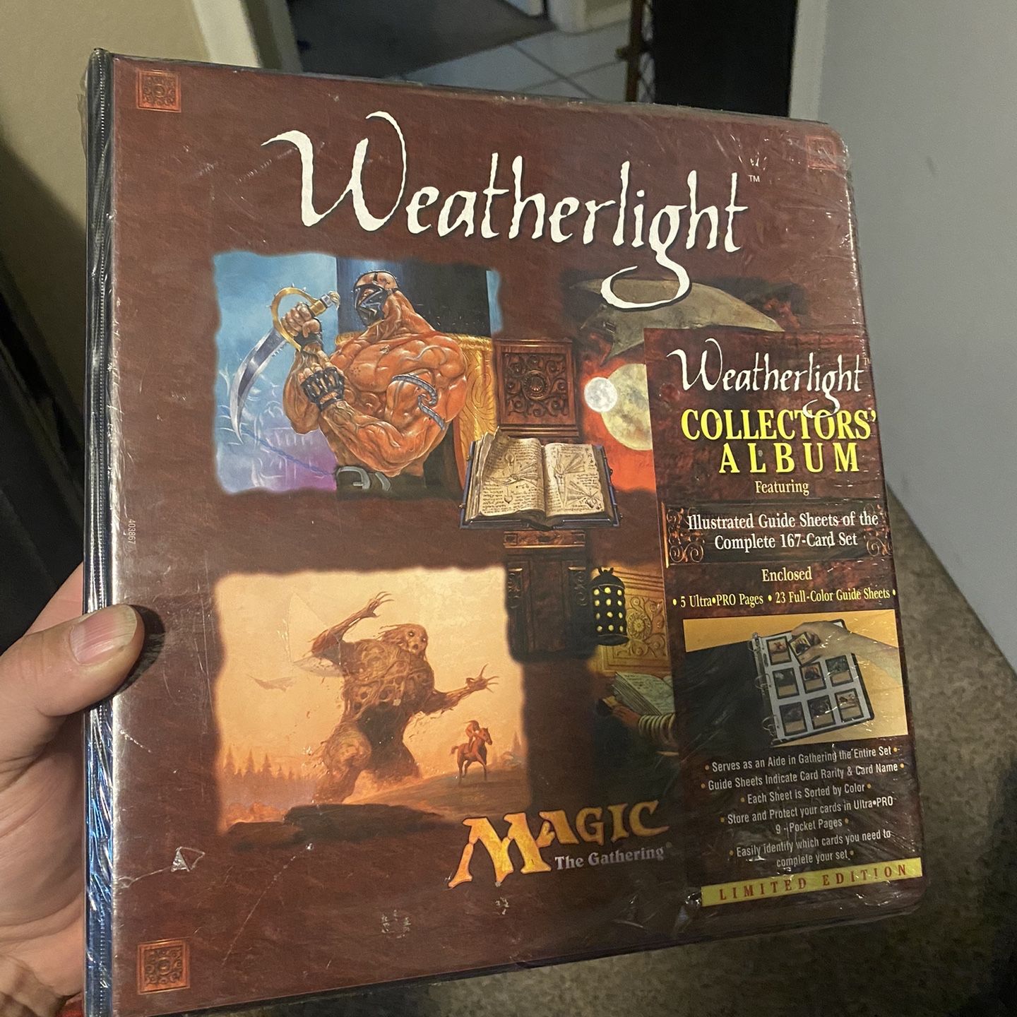 Magic The Gathering MTG Weatherlight OG Binder Sealed! for Sale in