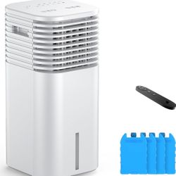 24" Windowless Portable Air Conditioner, 15H Timer & 120°Oscillation, 3-IN-1 Portable AC Unit with Remote, 2-Gal Tank, 3 Modes & 3 Speeds, Ultra-Quiet