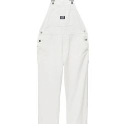 White Overall Vans 