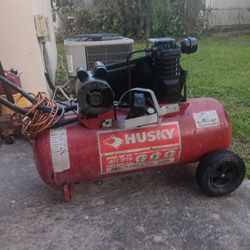 Husky Cast Iron Electric Air Compressor 