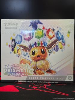 Pokemon prismatic evolutions etb