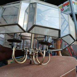 Antique Crystal Chandelier 